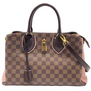 Louis Vuitton Normandy Damier Canvas Handbag